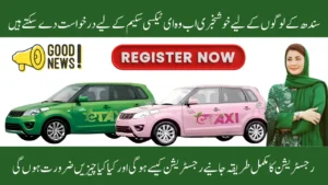Breaking News! Now Sindh Residence Can Apply For E-taxi Scheme
