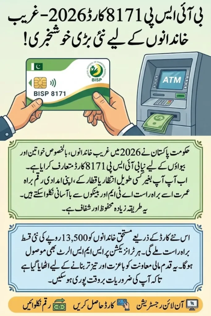 BISP 8171 Card 2026 Launch Date, Registration, and Payment Details