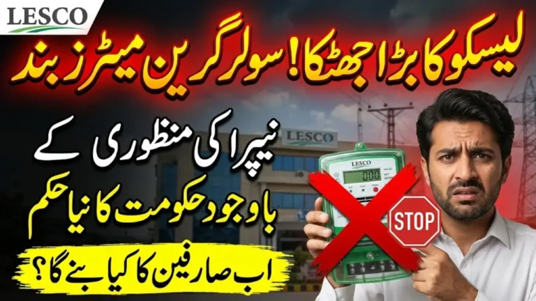 LESCO Solar Green Meters Installation Suspended: What Consumers Need to Know in 2026
