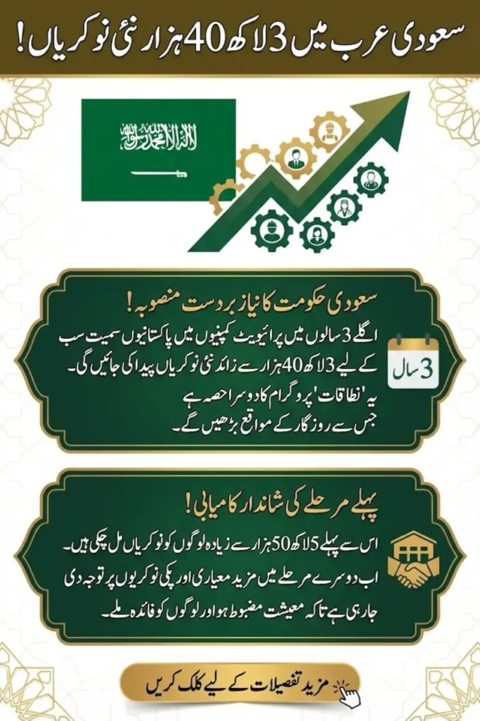 Saudi Arabia to Create 340,000 Jobs Under Nitaqat AlMutawar Phase II