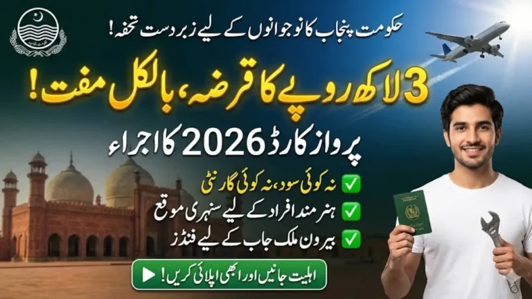 Parwaaz Card 3 Lakh Interest-Free Overseas Employment Loan 2026: Eligibility, Benefits & Apply Process